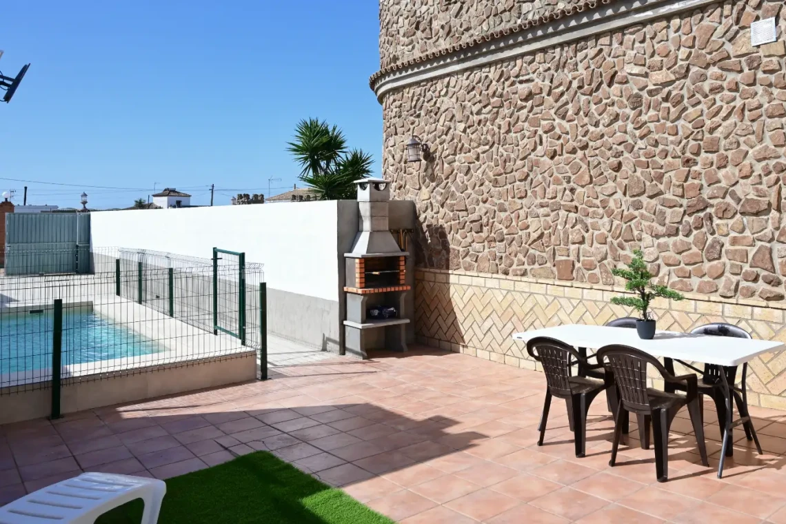 Vistas de la piscina