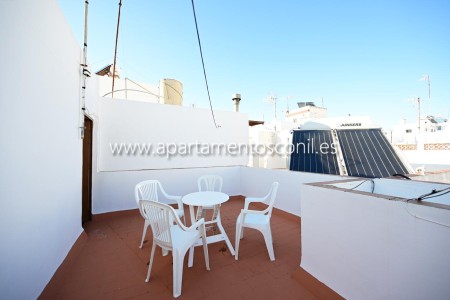 Terraza privada del apartamento