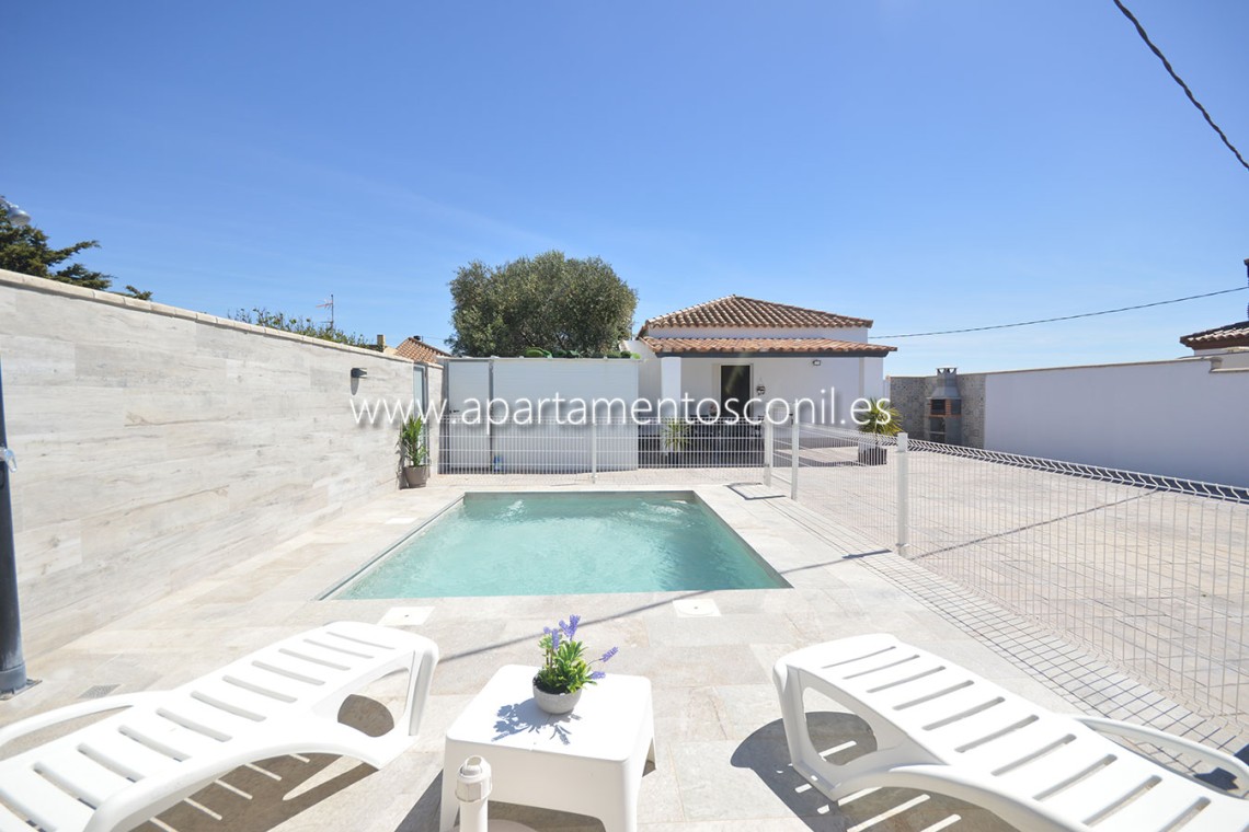 Apartamento con piscina privada en Conil