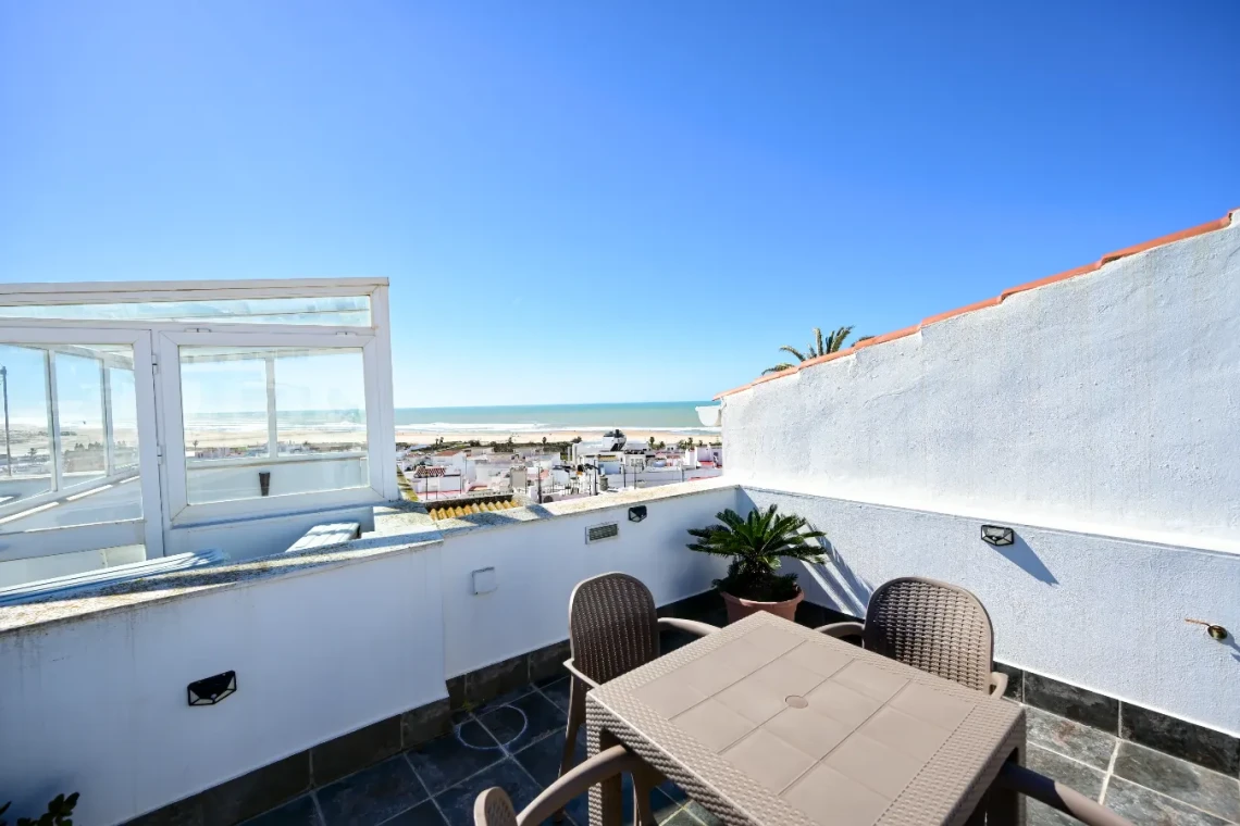 Apartamento en Conil con vistas al mar