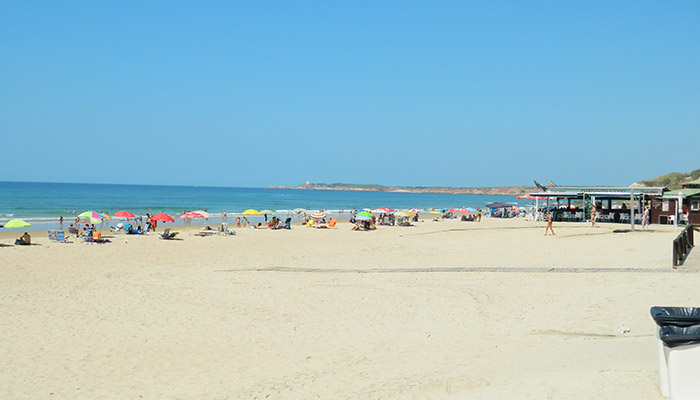 Chiringuitos de la playa de la Fontanilla