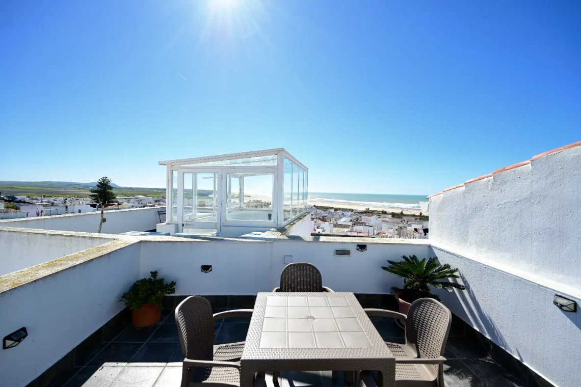 Terraza compartida