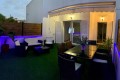 Terraza de noche