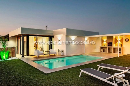 Tumbonas de la piscina